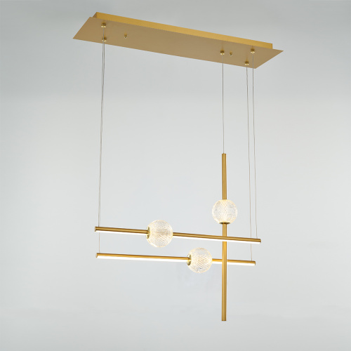 Подвесной светильник MD21001050-3B gold фото 2