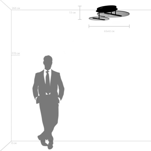 Потолочная светодиодная люстра Lightstar Acrile 738053 фото 4