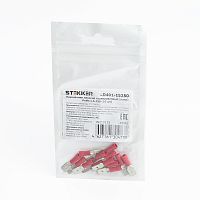 Наконечник плоский Изолированный (папа) РпИп 0,5-1,5, STEKKER, LD401-15250  (DIY упаковка 10 шт)