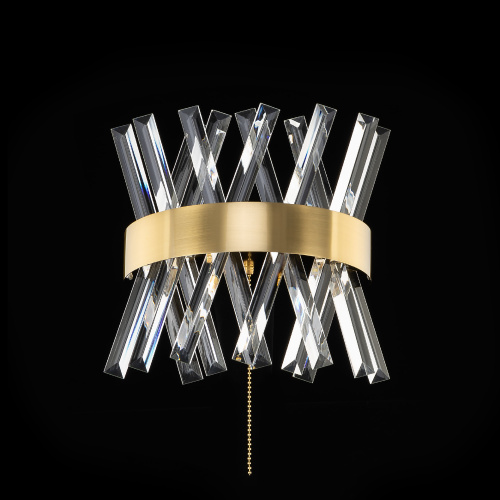 Citilux Ричард CL336313 LED Бра хрустальное с выключателем Бронза фото 2 Citilux Ричард CL336313 LED Бра хрустальное с выключателем Бронза фото 2