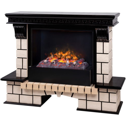 Электрокамин RealFlame Stone 26 AO античный дуб с очагом 3D Cassette 630 фото 3 Электрокамин RealFlame Stone 26 AO античный дуб с очагом 3D Cassette 630 фото 3