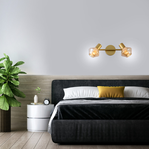 Настенно-потолочный свет Escada 674/2A E14*40W Gold фото 2