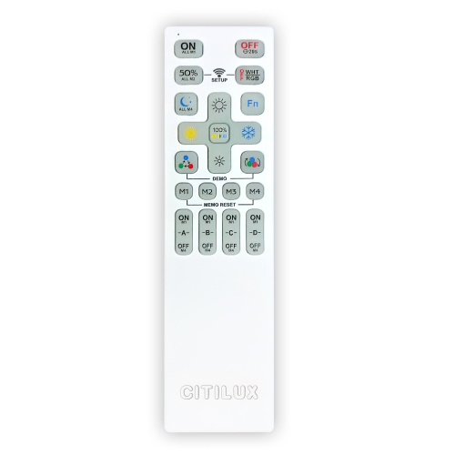 Citilux Пульт CLR5G Remote F1 четырехканальный Citilux Пульт CLR5G Remote F1 четырехканальный