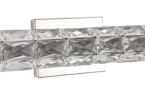 Светильник настенный хрустальный хром LED 12Вт 39см Zortes CRYSTAL ZRS.79201.8 фото 3