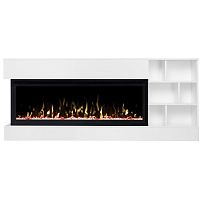 Электрокамин RealFlame Dixon 50 WT белый с очагом Saphir 50