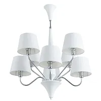 Люстра на штанге Arte Lamp GRACIA A1528LM-8WH