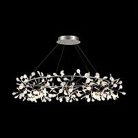 SL379.103.216 Люстра подвесная ST-Luce Серебристый/Белый LED 216*0,5W 3500K RAFINA