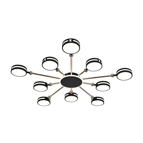 Потолочный светильник Escada 10206/10 LED*130W Black/Gold