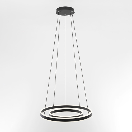 Citilux Дуэт CL719641 LED Люстра подвесная с пультом Чёрная фото 3 Citilux Дуэт CL719641 LED Люстра подвесная с пультом Чёрная фото 3