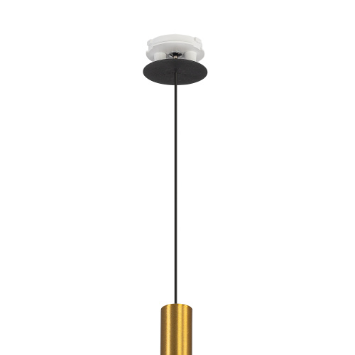 Citilux SkyPORT.10 TUBU CL51512V_KORD LED Подвесной встраиваемый светильник Латунь фото 4 Citilux SkyPORT.10 TUBU CL51512V_KORD LED Подвесной встраиваемый светильник Латунь фото 4