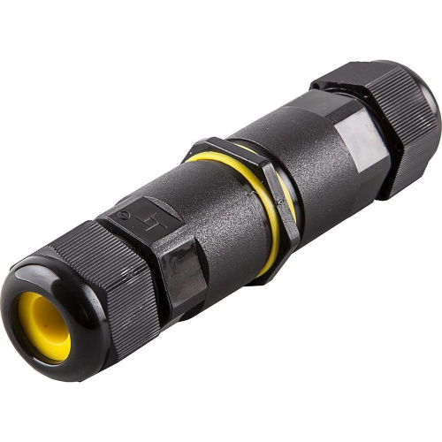 Соединитель-коннектор для проводов LD518, 2-контактный, водонепроницаемый, черный фото 2 Соединитель-коннектор для проводов LD518, 2-контактный, водонепроницаемый, черный фото 2