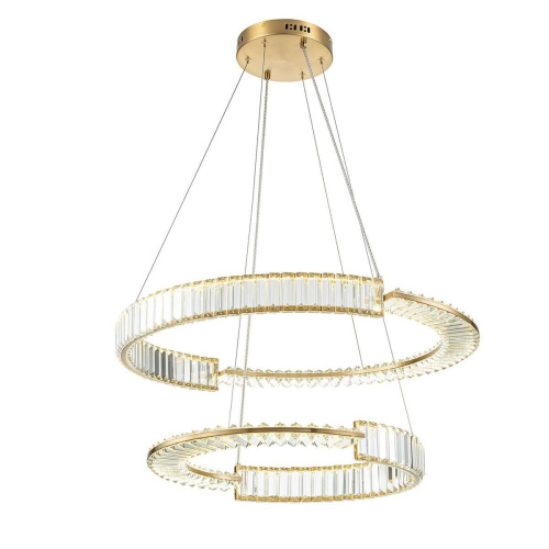 Подвесной светильник Indigo Frizzante 12015/2PL Brass V000076L Подвесной светильник Indigo Frizzante 12015/2PL Brass V000076L