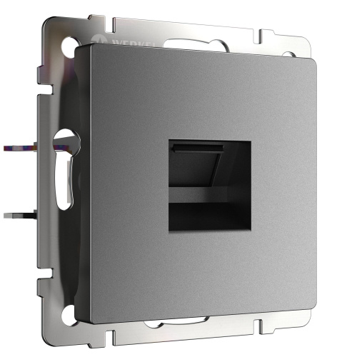 Розетка Ethernet RJ-45 (графит матовый) W1181064 Розетка Ethernet RJ-45 (графит матовый) W1181064