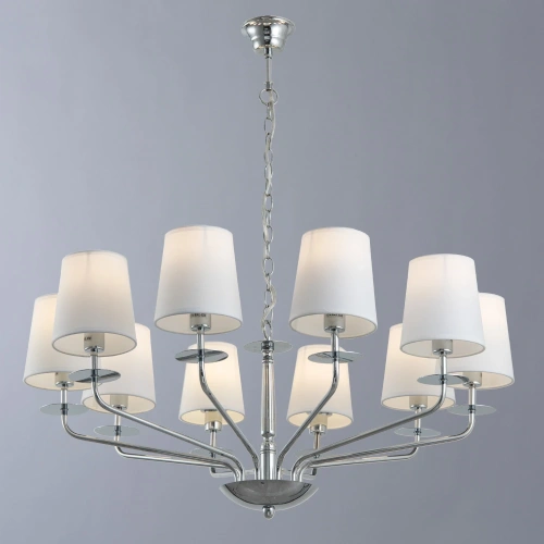 Подвесная люстра Arte Lamp EDDA A1048LM-10CC фото 2 Подвесная люстра Arte Lamp EDDA A1048LM-10CC фото 2