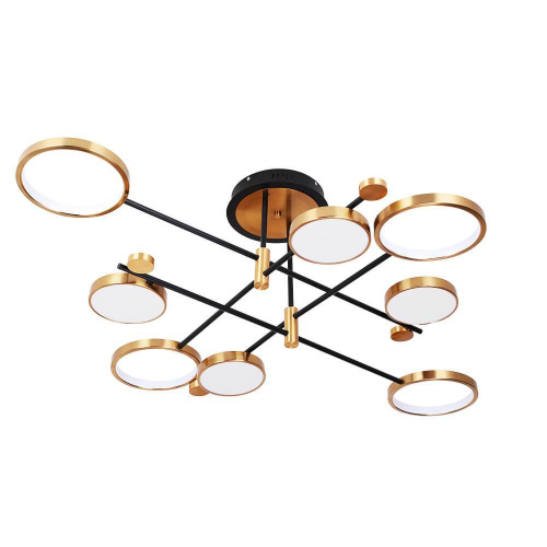 Потолочная светодиодная люстра Arte Lamp Holly A1364PL-8PB Потолочная светодиодная люстра Arte Lamp Holly A1364PL-8PB