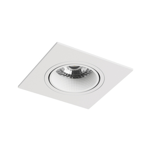 DK3071-WH Встраиваемый светильник, IP 20, 10 Вт, GU5.3, LED, белый/белый, пластик фото 7