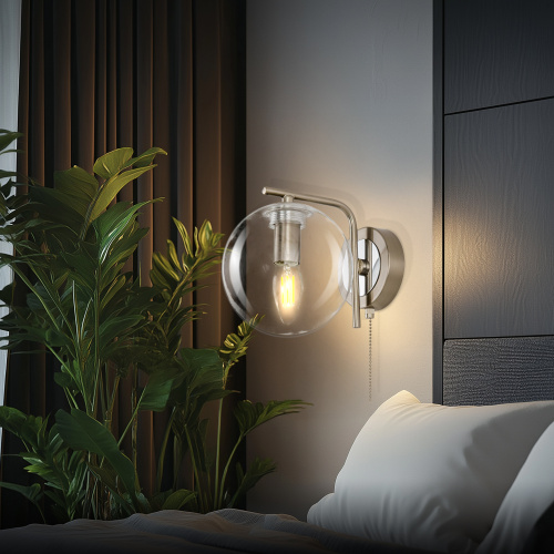 Citilux Томми CL102311 Бра с выключателем Матовый Хром фото 8 Citilux Томми CL102311 Бра с выключателем Матовый Хром фото 8