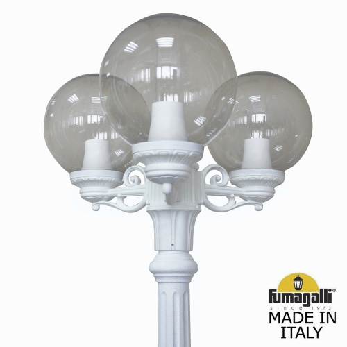 Fumagalli Садово-парковый фонарь FUMAGALLI ARTU BISSO/G250 3L G25.158.S30.WZE27 фото 5 Fumagalli Садово-парковый фонарь FUMAGALLI ARTU BISSO/G250 3L G25.158.S30.WZE27 фото 5