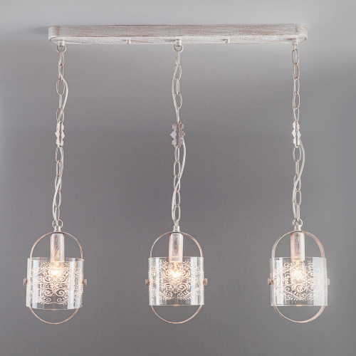 Подвесной светильник Escada 10168/3S E14*40W Antique white фото 2 Подвесной светильник Escada 10168/3S E14*40W Antique white фото 2