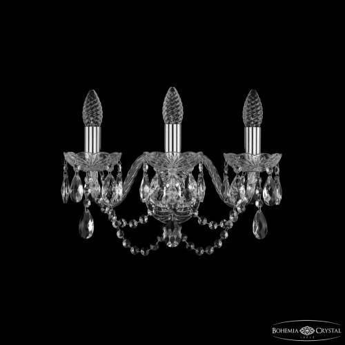 Бра хрустальные 1402B/3/160 Ni Bohemia Ivele Crystal (Богемия Ивеле Кристалл) Бра хрустальные 1402B/3/160 Ni Bohemia Ivele Crystal (Богемия Ивеле Кристалл)