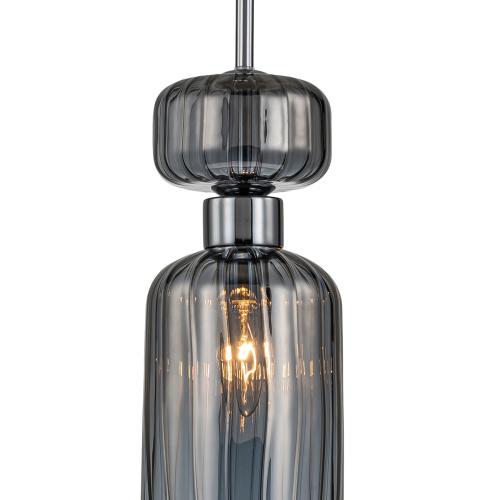 Подвесной светильник Escada 1141/1S E14*60W Chrome/Smoke фото 3