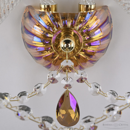 Бра хрустальные 5413B/2/165 G Shampan/M-1H K777 Bohemia Ivele Crystal (Богемия Ивеле Кристалл) фото 4 Бра хрустальные 5413B/2/165 G Shampan/M-1H K777 Bohemia Ivele Crystal (Богемия Ивеле Кристалл) фото 4