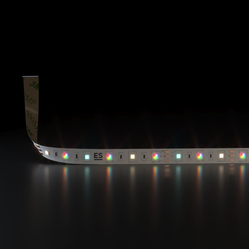 Светодиодная лента 24 В 14,4 Вт/м 60 Led/м 5050+5050 IP20, MIX RGB/дневной белый 4200K, 5 м Лента светодиодная 24V 14,4W 60Led 5050+5050 IP20 MIX RGB/дневной белый, 5м фото 2