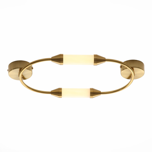 SL6004.301.02 Бра ST-Luce Латунь/Белый LED 2*4W 3000K OLBIA фото 2