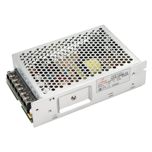 Блок питания Arlight HTS-100M 12V 100W IP20 8,3A 015032 Блок питания Arlight HTS-100M 12V 100W IP20 8,3A 015032