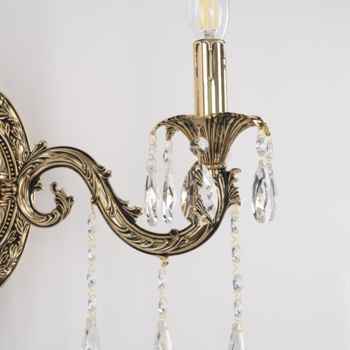 Бра с хрустальными подвесками AL7901B10/2/175 A GB Bohemia Ivele Crystal (Богемия Ивеле Кристалл) фото 2