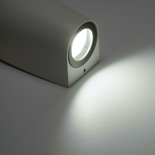 Светильник садово-парковый Feron DH025,на стену, 2*GU10 MR11 230V, белый фото 10