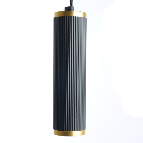 Светильник потолочный Feron ML1908 Barrel GATSBY levitation на подвесе MR16 35W, 230V, чёрный, античное золото 55*200 фото 2
