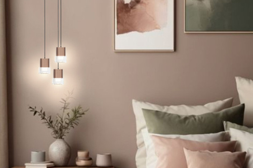 IT014-0203 rose gold светильник подвесной фото 4