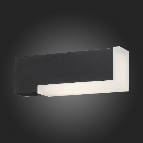 SL096.401.02 Светильник уличный настенный ST-Luce Черный/Белый LED 1*6W 4000K POSTO фото 4