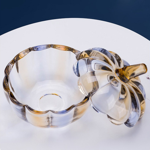 Шкатулка Cloyd POME Box / выс. 17 см - янтар. стекло (арт.50052) Шкатулка Cloyd POME Box / выс. 17 см - янтар. стекло (арт.50052)