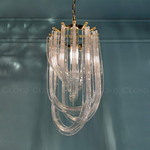 Подвесной светильник Cloyd MEBIUS-A P1 / Ø20 см - золото (арт.10923) фото 2 Подвесной светильник Cloyd MEBIUS-A P1 / Ø20 см - золото (арт.10923) фото 2