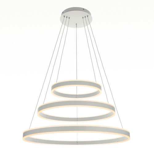 Citilux Дуэт CL719680 LED Люстра подвесная с пультом Белая фото 4 Citilux Дуэт CL719680 LED Люстра подвесная с пультом Белая фото 4
