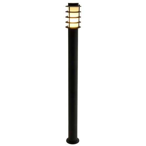 Светильник садово-парковый Feron DH047-1100, Техно столб, 18W E27 230V, черный фото 7