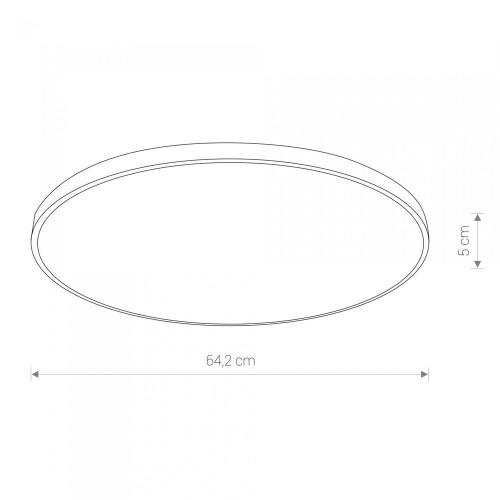 Потолочный светодиодный светильник Nowodvorski Agnes Round Led 8210 фото 2