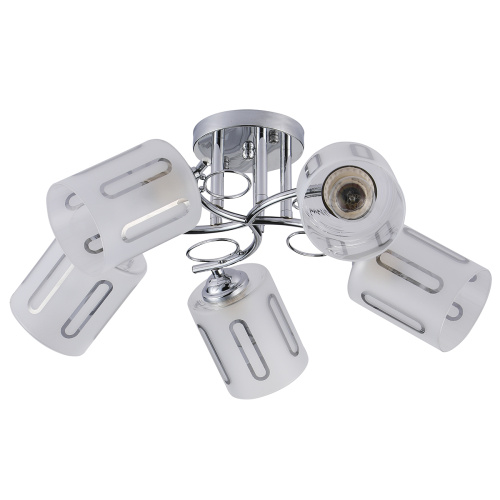 Потолочный светильник Escada 1120/5PL E27*40W Chrome фото 5 Потолочный светильник Escada 1120/5PL E27*40W Chrome фото 5