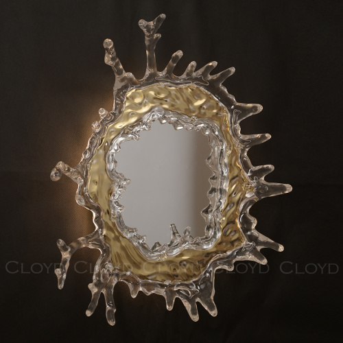 Зеркало Cloyd EVOKE-B Mirror / выс. 65 см - золото (арт.50150) фото 4 Зеркало Cloyd EVOKE-B Mirror / выс. 65 см - золото (арт.50150) фото 4