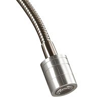 3745/1A MODERNI LN26 525 никель/белый, металл/текстиль Бра E14 40W + LED 3W 4000K 220V NIKKI