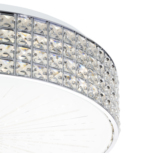 Citilux Портал CL32418G1 LED RGB Люстра хрустальная с пультом Хром фото 5 Citilux Портал CL32418G1 LED RGB Люстра хрустальная с пультом Хром фото 5
