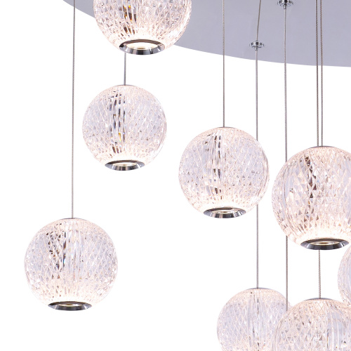 Подвесной светильник MD20001012-17A chrome фото 2