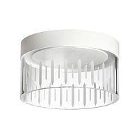 359003 OVER NT23 388 белый Светильник накладной светодиодный IP20 LED 4000K 18W 85-265V AURA