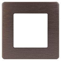 Рамка 1-постовая ЭРА 12 сатин бронза 12-5101-13 Б0052506