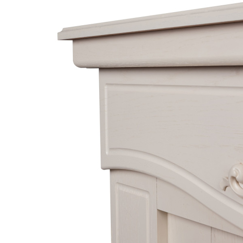 Электрокамин RealFlame Junona WT айвори с очагом Majestic Lux Brass фото 5