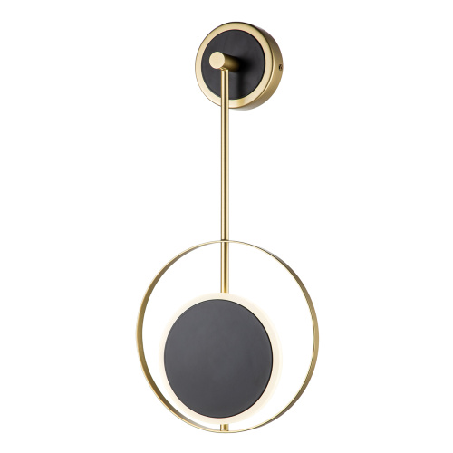 Настенный светильник Escada 10206/SG LED*7W Black/Gold Настенный светильник Escada 10206/SG LED*7W Black/Gold