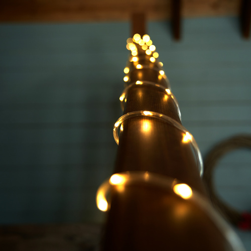 Светодиодная гирлянда Feron CL587 линейная Мини Дюралайт 2700К с контроллером, 15м, c питанием от сети 220V фото 7