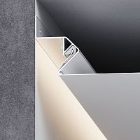 Теневой профиль для натяжных потолков для светодиодной ленты (под ленту до 10 mm) LL-2-ALP020